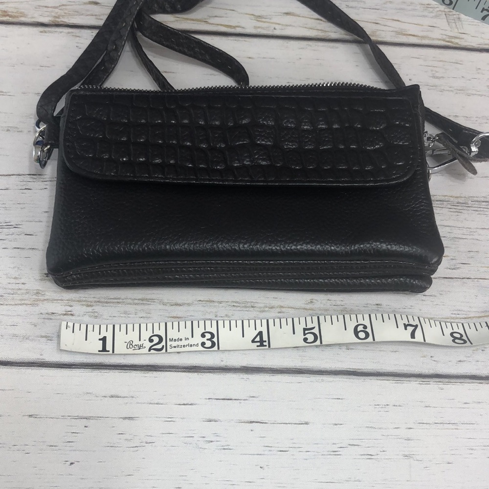 Like New Wristlet Mini Purse Brown Cross body - Picture 12 of 13
